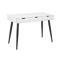 Arvada skrivbord - Vit/svart Arvada skrivbord - Vit/svart