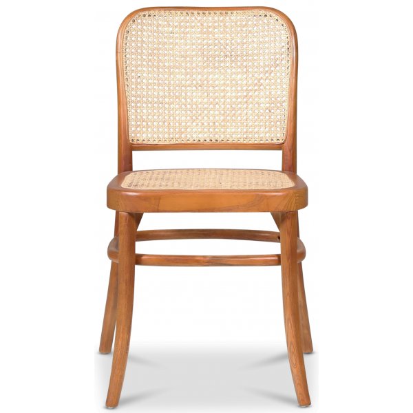 Karlsby b�jtr� matstol - Rotting/alm