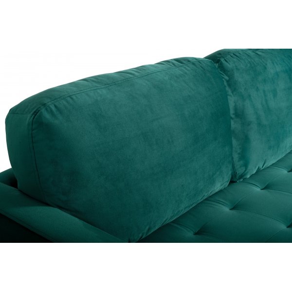 Canapé Divan vert 218 cm de large Canapé Divan vert 218 cm de large