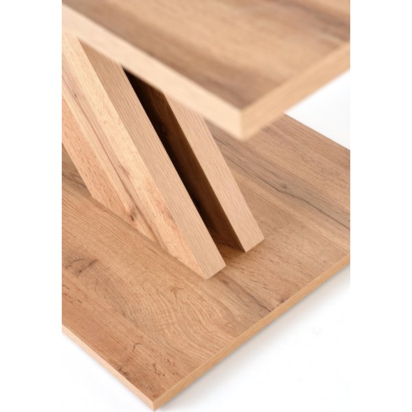 Table à manger River 130-175 cm - Chêne Wotan/noir Table à manger River 130-175 cm - Chêne Wotan/noir