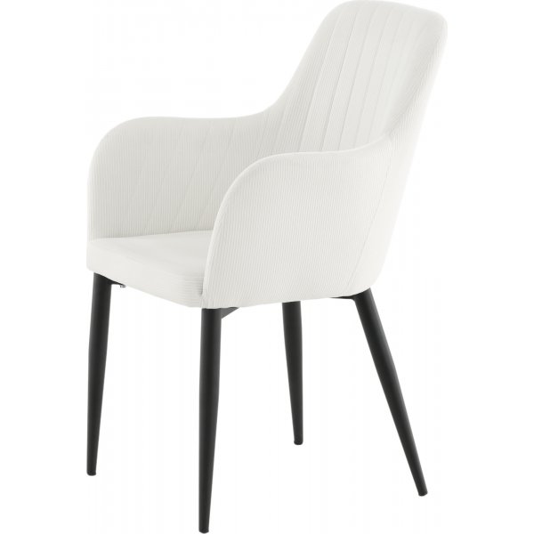 Chaise de salle  manger confort - Blanc