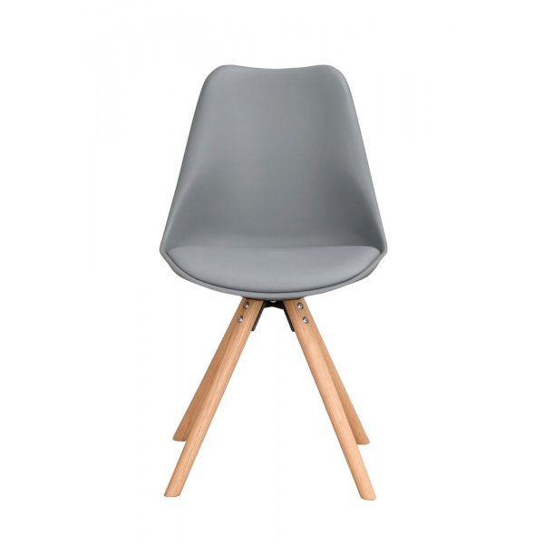 Melle stol - M�rkgr�/ek