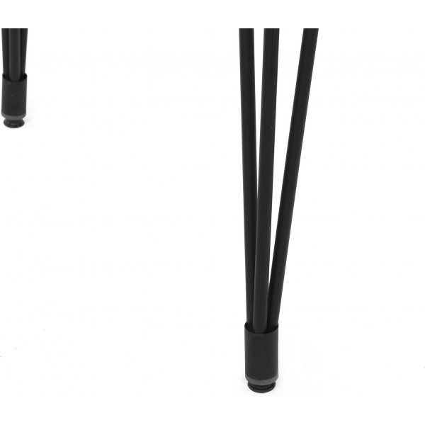 Table à manger Lagos 120 x 70 cm - Noyer/noir Table à manger Lagos 120 x 70 cm - Noyer/noir