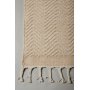 Loke matta - Vit/beige