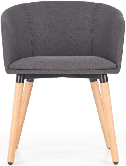Vester matstol - Mörkgrå (Tyg) / Trä Vester matstol - Mörkgrå (Tyg) / Trä