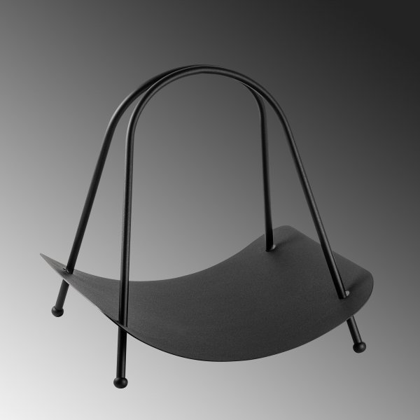 Panier en bois Plato 17 - Noir Panier en bois Plato 17 - Noir