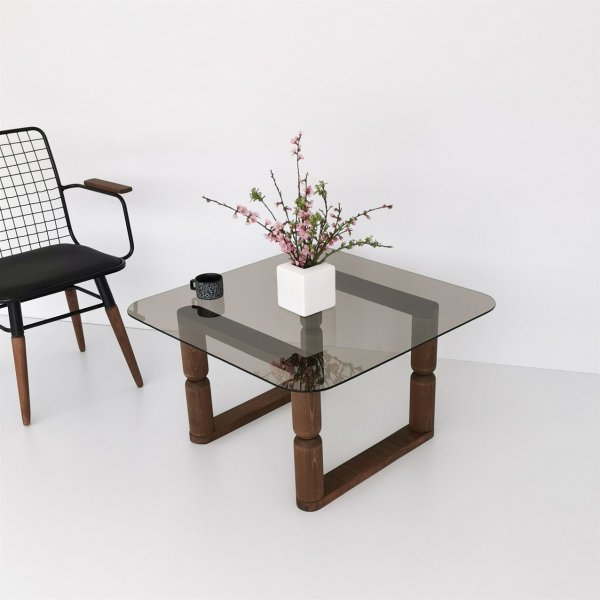 Stoa soffbord 80 x 80 cm - Brons Stoa soffbord 80 x 80 cm - Brons