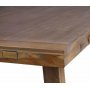 Colorado matgrupp, 200cm brunbetsat bord med 6 st Unique stolar i vintagekldsel