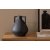 Vase en placage - Anthracite