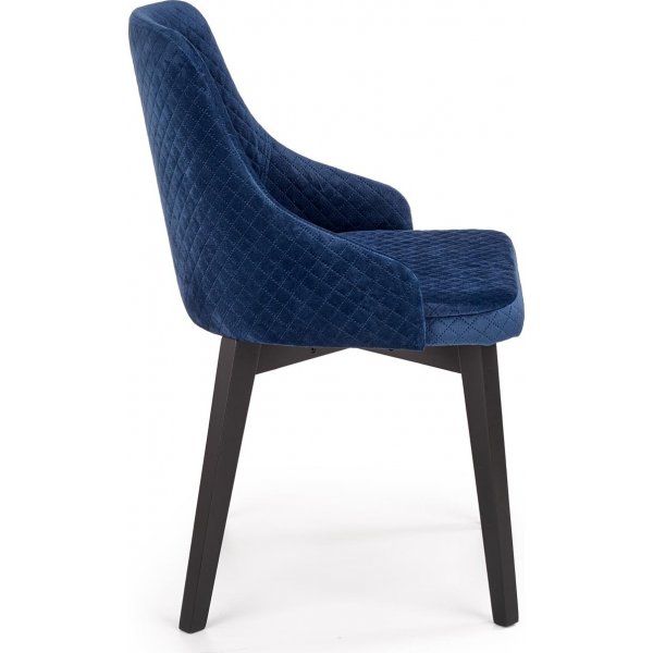 Chaise de salle  manger Catrin 3 - Bleu