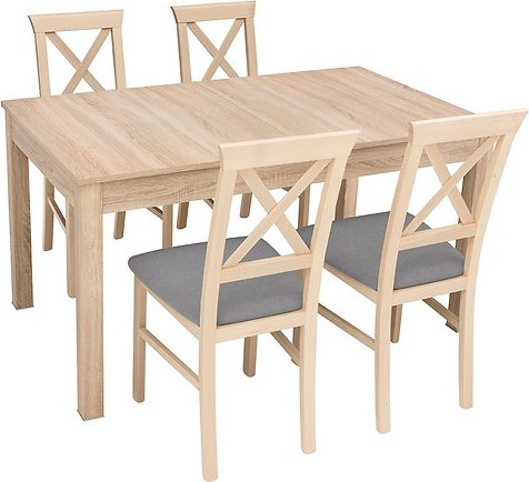 Chaise de salle  manger Allan - Taupe