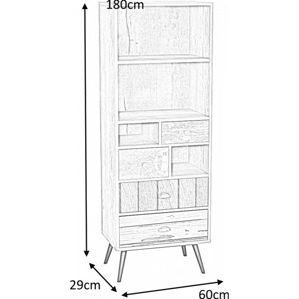 Bibliothèque Mezzopia - Multicolore Bibliothèque Mezzopia - Multicolore