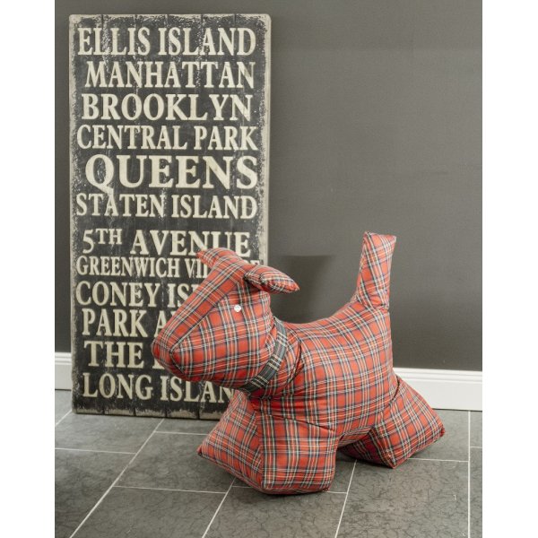 Dörrstopp XL NordiForm - Red Check Dörrstopp XL NordiForm - Red Check