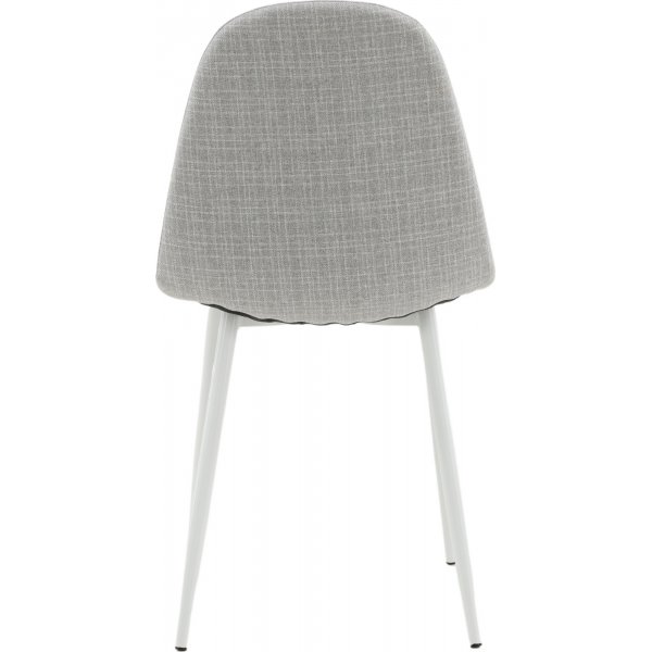 Chaise de salle  manger Bridge - Gris/blanc