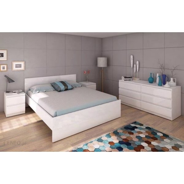 Naia bed 140 x 200 cm - Wit