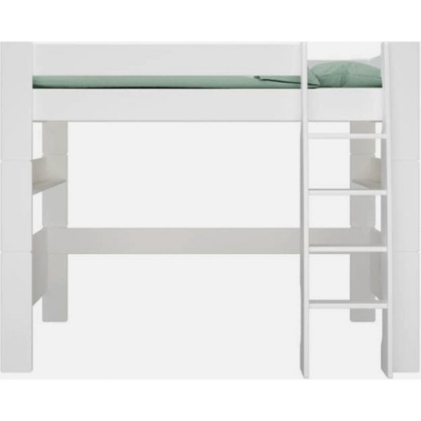 For kids hög loftsäng 90 x 200 cm - Pure white For kids hög loftsäng 90 x 200 cm - Pure white