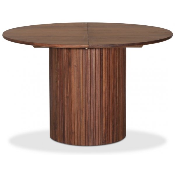 Table à manger ronde en noyer Ø115-160 cm - Nova Table à manger ronde en noyer Ø115-160 cm - Nova