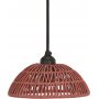 Hue taklampskärm - Röd - 20 cm