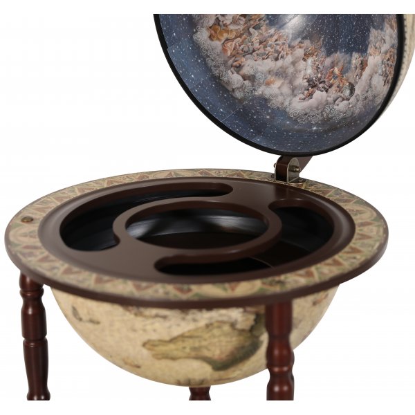 Michelangelo barglob modell 9 �50 cm - M�rkbrun/vit