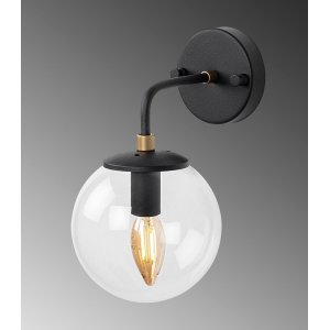 Horn vgglampa 12218 - Svart