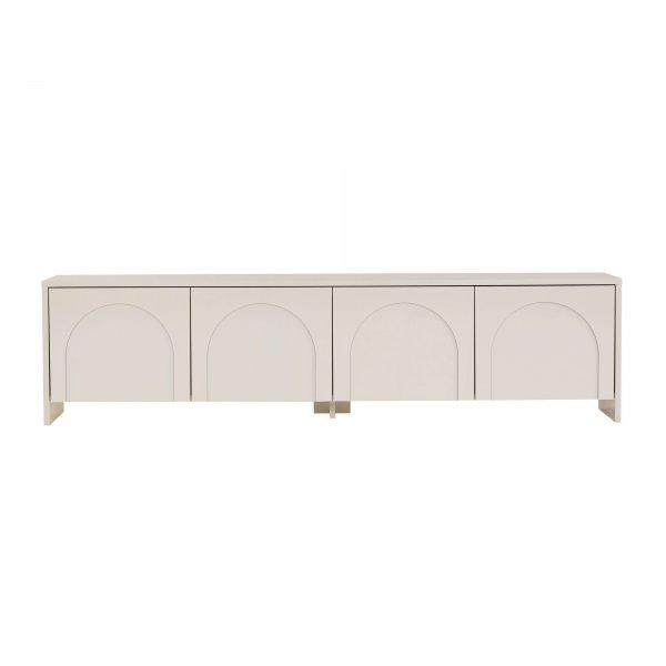 TV-b�nk Aurell 180 cm - Cream