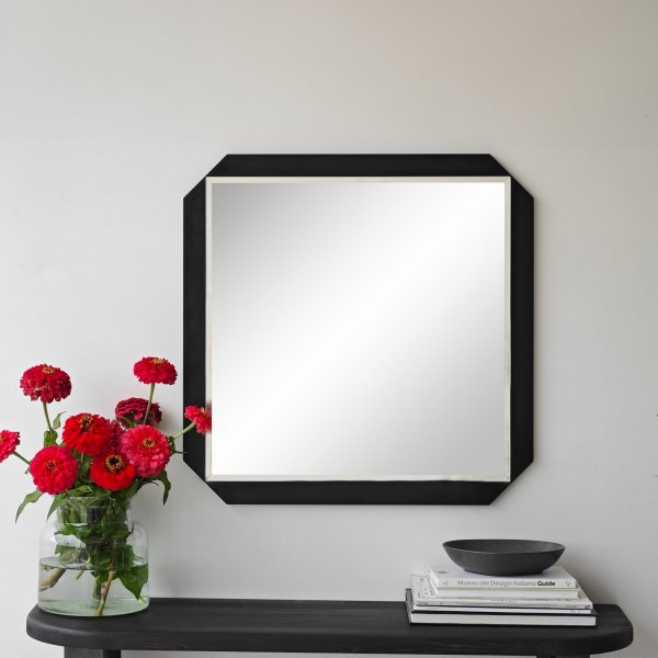 Miroir Carré - Noir Miroir Carré - Noir