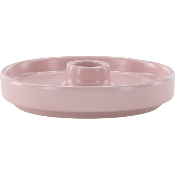 Bette ljusstake 13 x 4 cm - Ljusrosa Bette ljusstake 13 x 4 cm - Ljusrosa