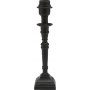 Salong lampfot - Svart - 33 cm