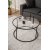 Table basse Spree 80 cm - Noir