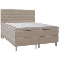 Nova kontinentalsäng 7-zons pocket (Beige) inklusive sänggavel - Valfri bredd Nova kontinentalsäng 7-zons pocket (Beige) inklusive sänggavel - Valfri bredd
