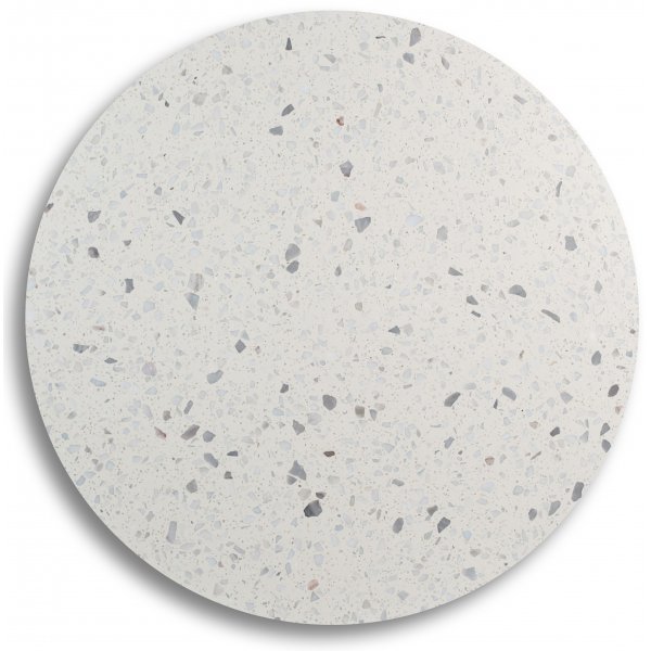 Air stenskiva Terrazzo 85, Bianco