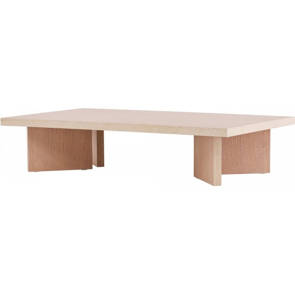 Table basse Bassholmen 140 x 80 cm - Chaux Table basse Bassholmen 140 x 80 cm - Chaux