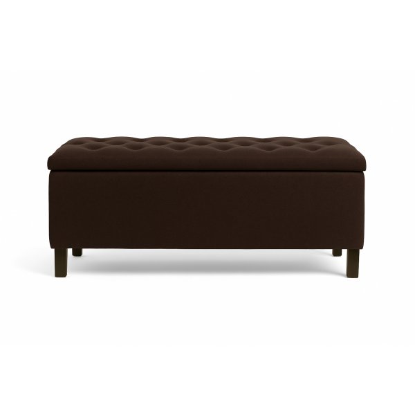 Sngkista Hassl 120 cm - Mrkbrun