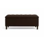 Sngkista Hassl 120 cm - Mrkbrun