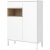 Armoire Roomers - Blanc/chne