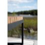 Athena sittbnk - Svart/Natur