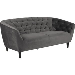 Felicia 3-sits soffa - Mörkgrå