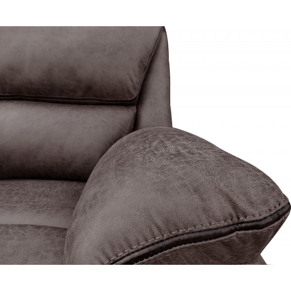 Reclinerfåtölj brun (Mikrofiber) - Riverdale Reclinerfåtölj brun (Mikrofiber) - Riverdale