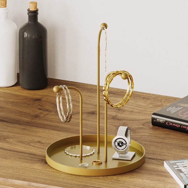 Leros dekorationsfat - Guld