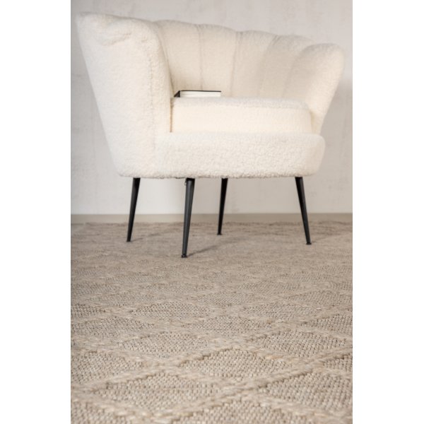Cirrus wollen vloerkleed - Beige Cirrus wollen vloerkleed - Beige