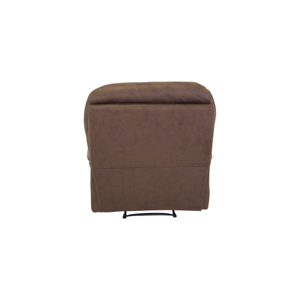 Reclinerfåtölj brun (Mikrofiber) - Riverdale + Rengöring för möbler Reclinerfåtölj brun (Mikrofiber) - Riverdale + Rengöring för möbler