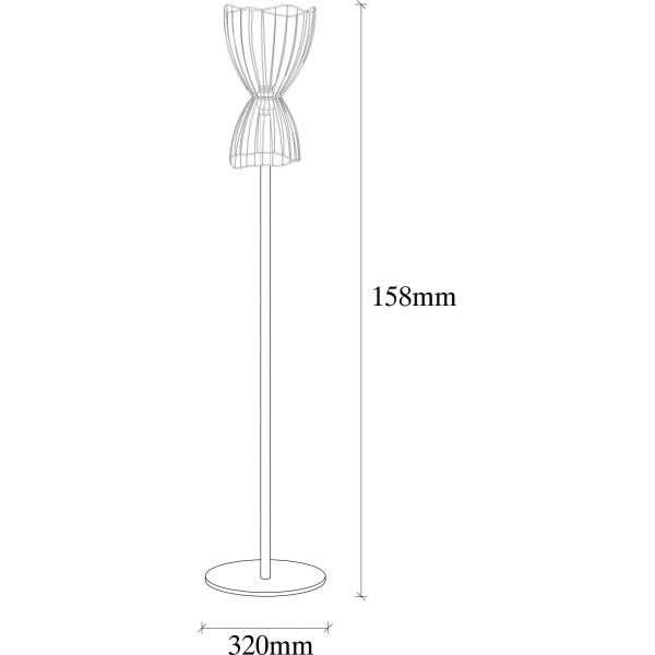 Lampadaire Zeyno - Noir Lampadaire Zeyno - Noir
