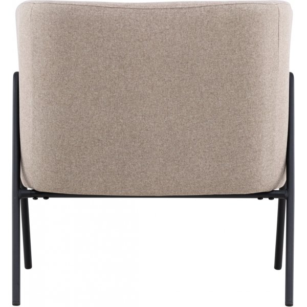 Rika fåtölj - Beige/Svart Rika fåtölj - Beige/Svart