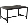 Rowland matbord 180 cm - Svart alm