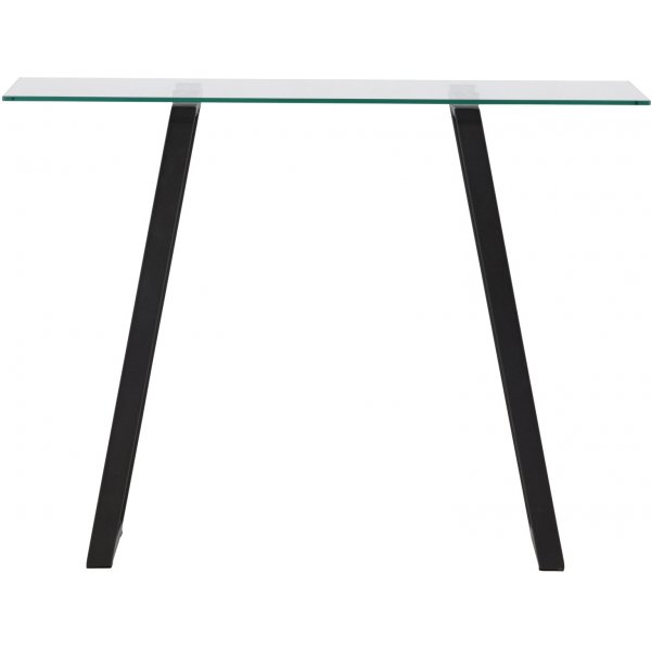 Table en relief Horten 100 x 40 cm - Noir/Transparent Table en relief Horten 100 x 40 cm - Noir/Transparent