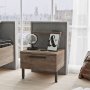 Home sngbord - Brun/gr