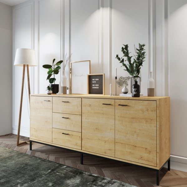 Buffet Volga - Chne/noir