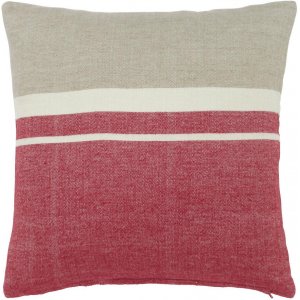 Housse de coussin Carin 45 x 45 cm - Rouge