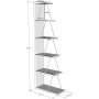 Bibliothque Tellus - Anthracite/noir