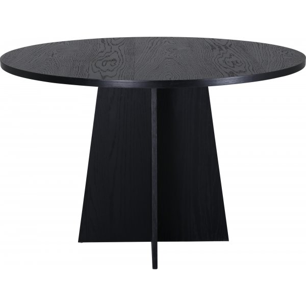 Bootcut eettafel 110 cm - Zwart